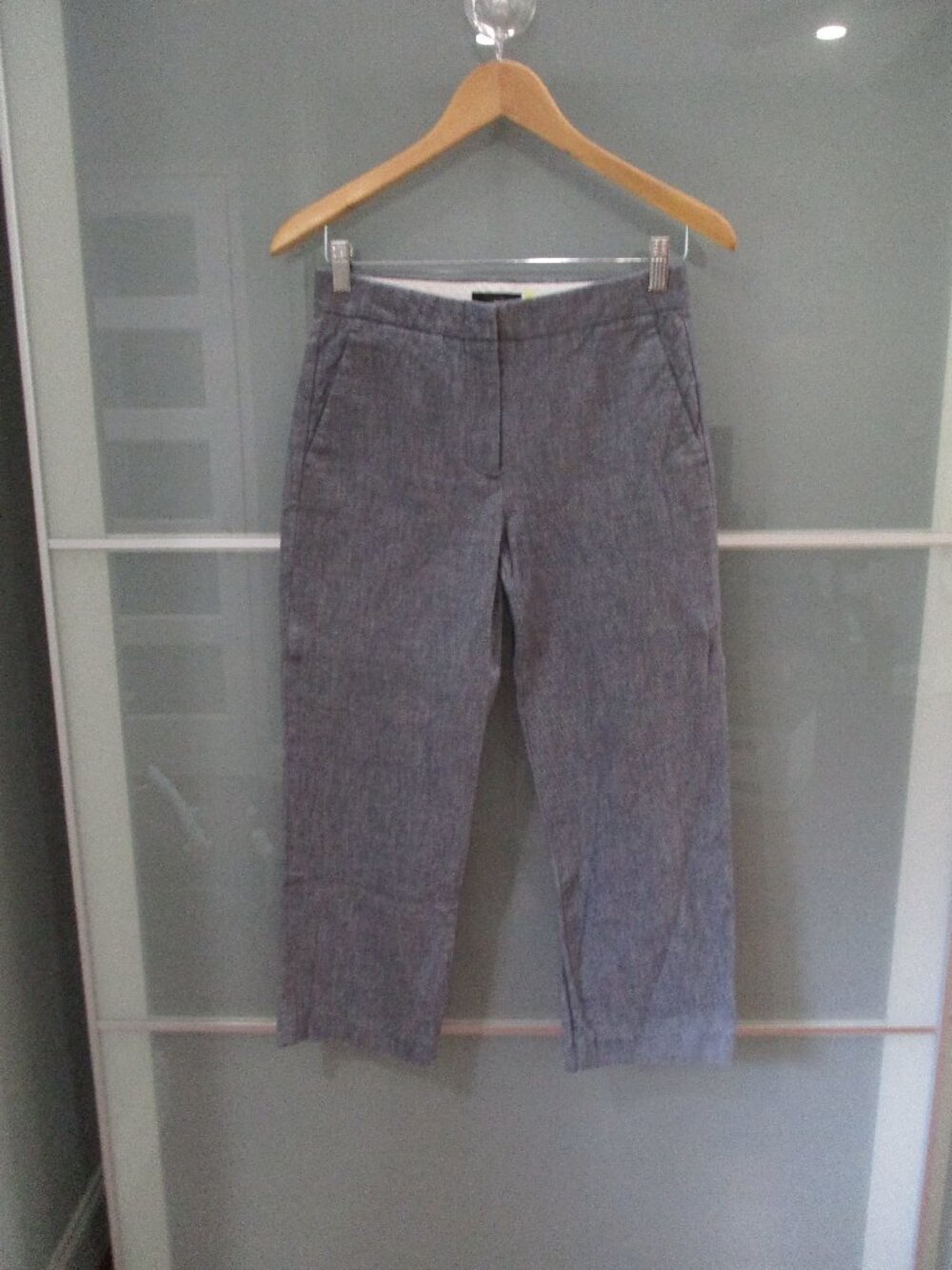J. Crew Straight Leg Denim Business Casual Cropped Pants